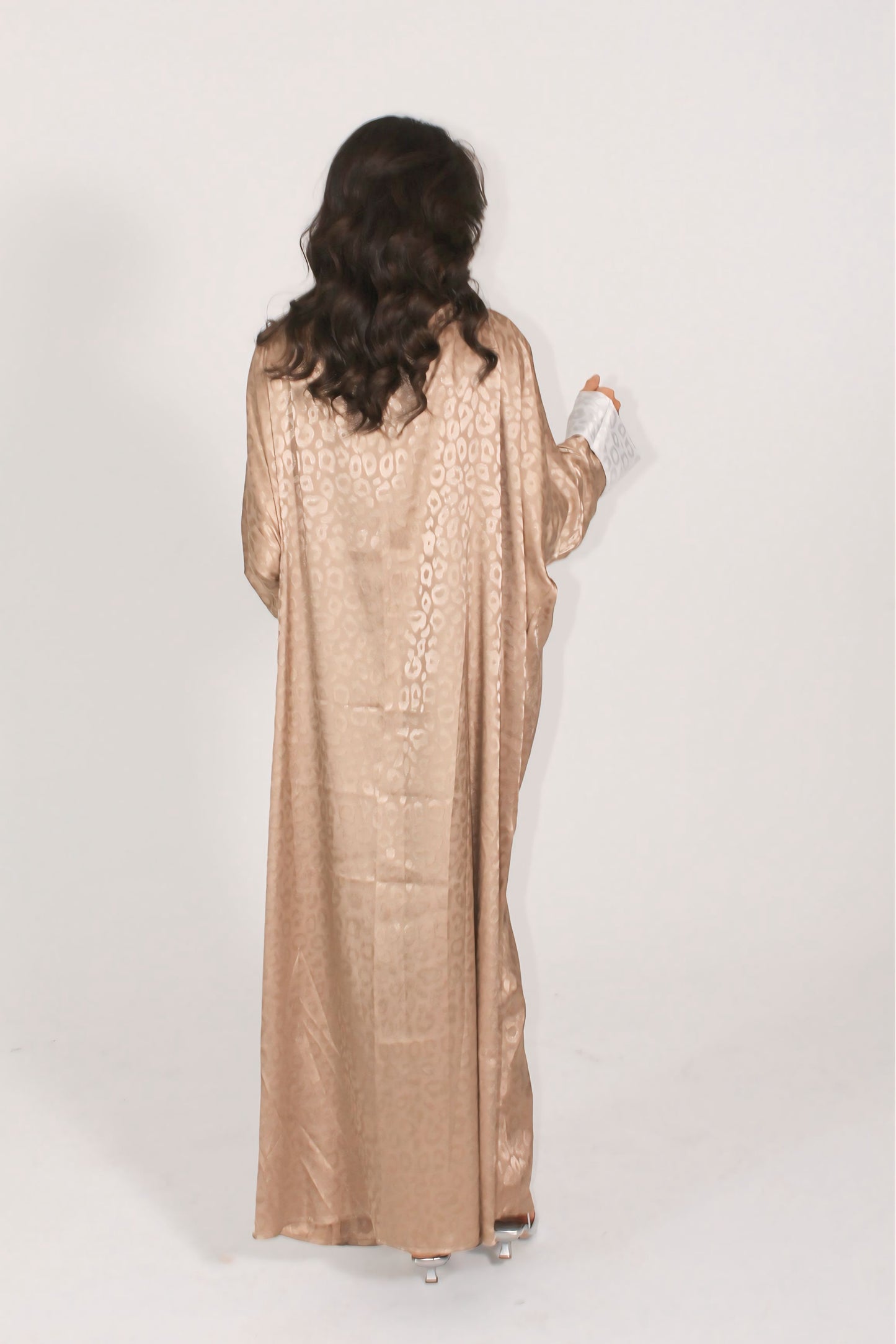 Golden Dune Elegance Abaya