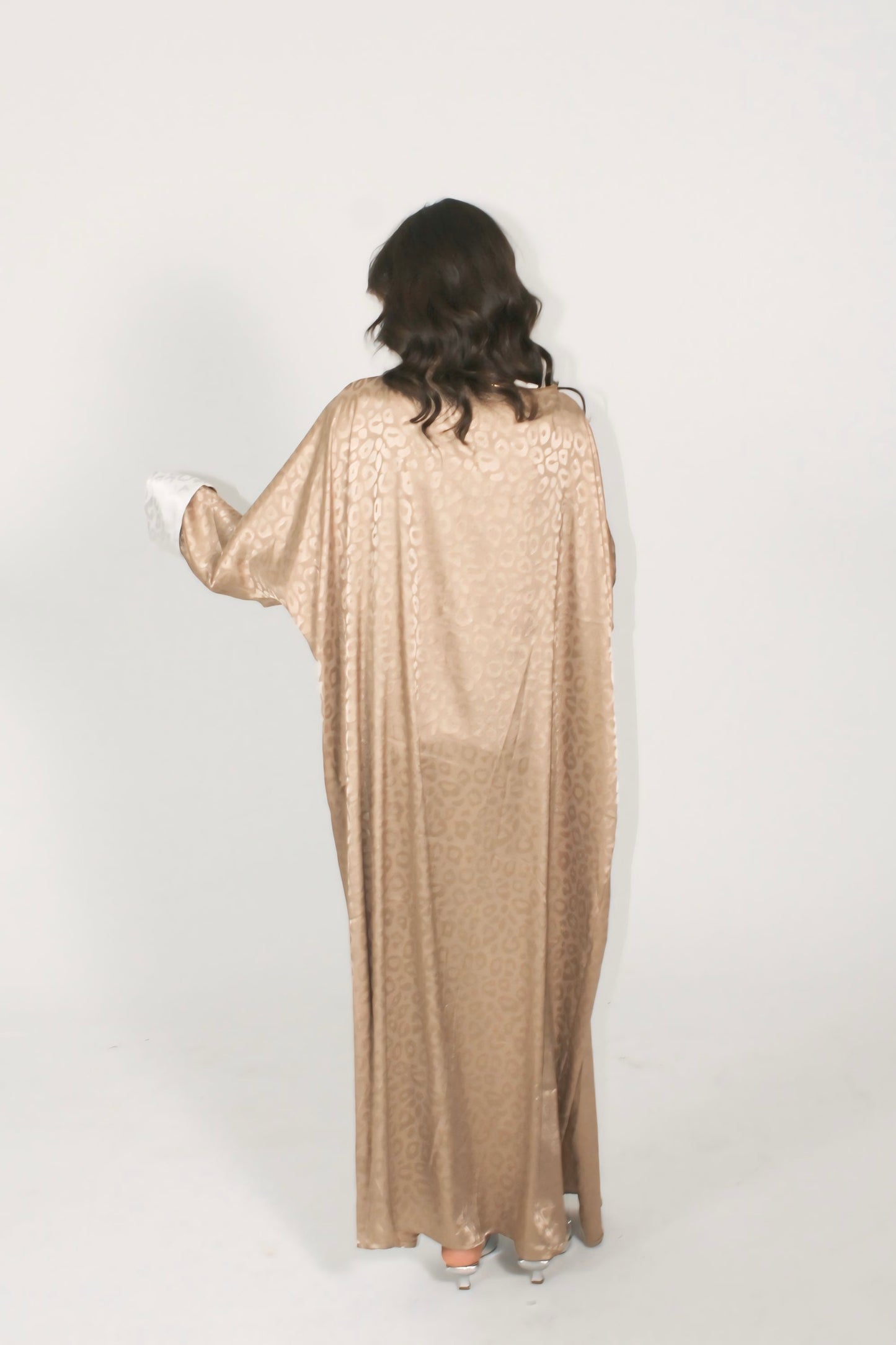 Golden Dune Elegance Abaya
